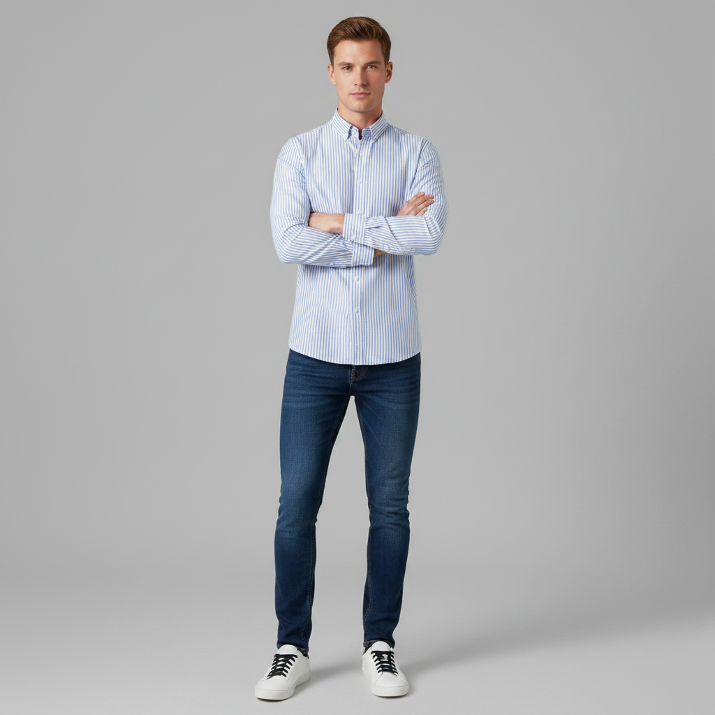Antonio Striped Shirt | Men's Dress Shirt