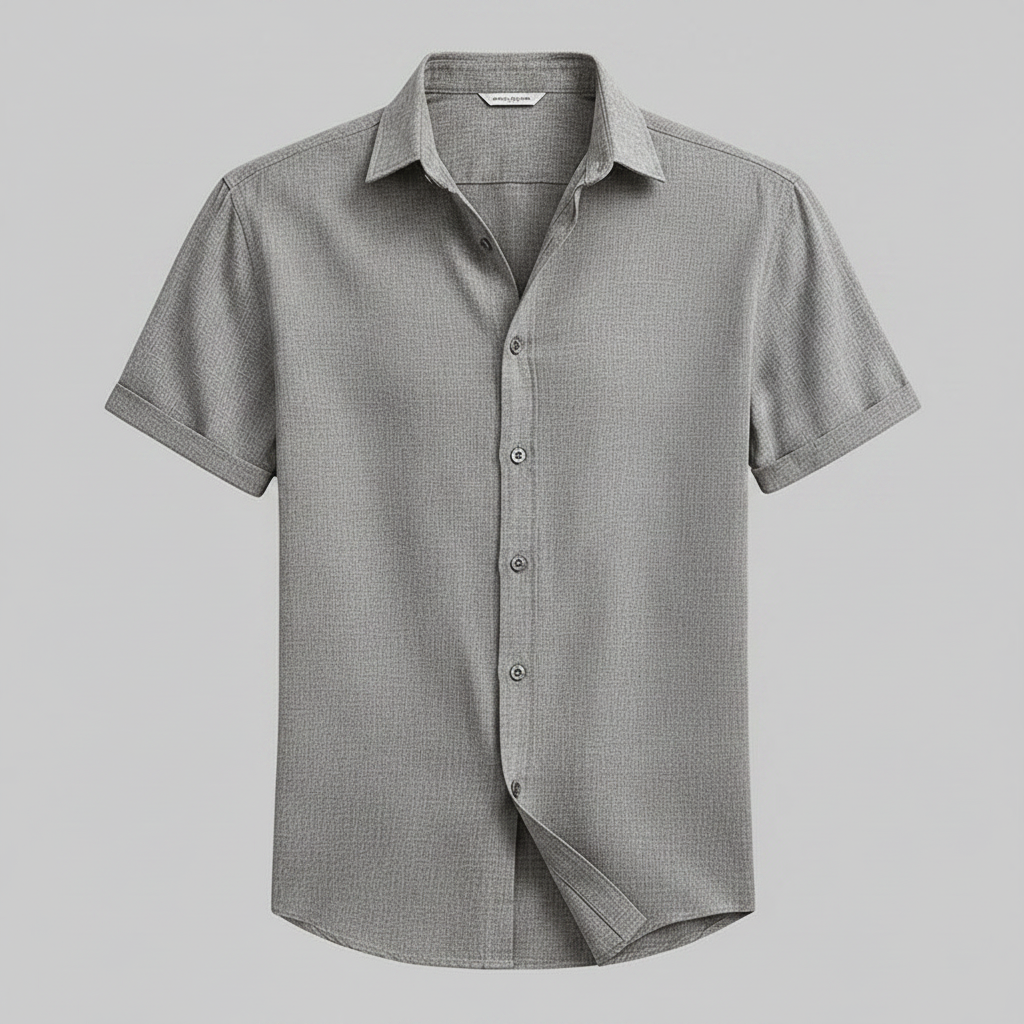Men's Casual Summer Shirt | Lightweight Short Sleeve T-Shirt