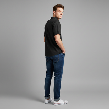 Men's Casual Summer Shirt | Lightweight Short Sleeve T-Shirt