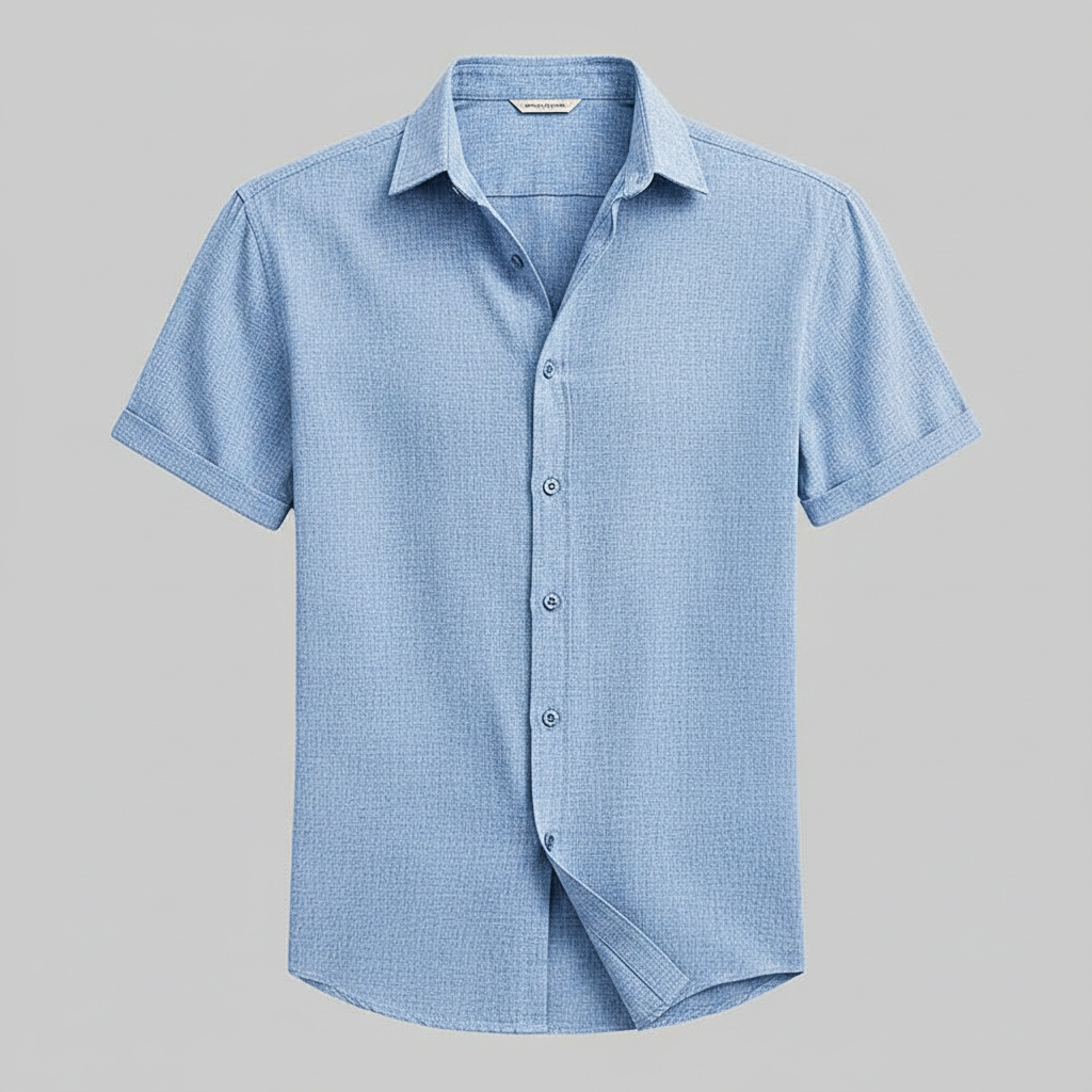 Men's Casual Summer Shirt | Lightweight Short Sleeve T-Shirt
