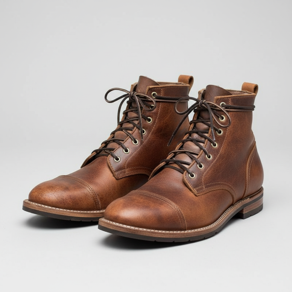 Men's Classic Ankle Work Boots | Durable Safety Boots