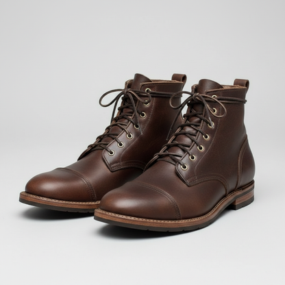 Men's Classic Ankle Work Boots | Durable Safety Boots