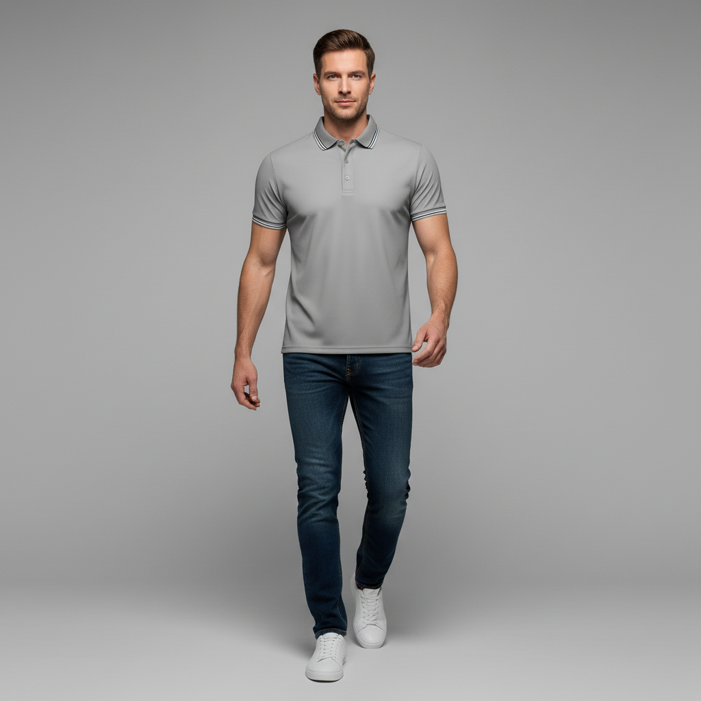 Men's Classic Fit Polo Shirt | Casual Wear